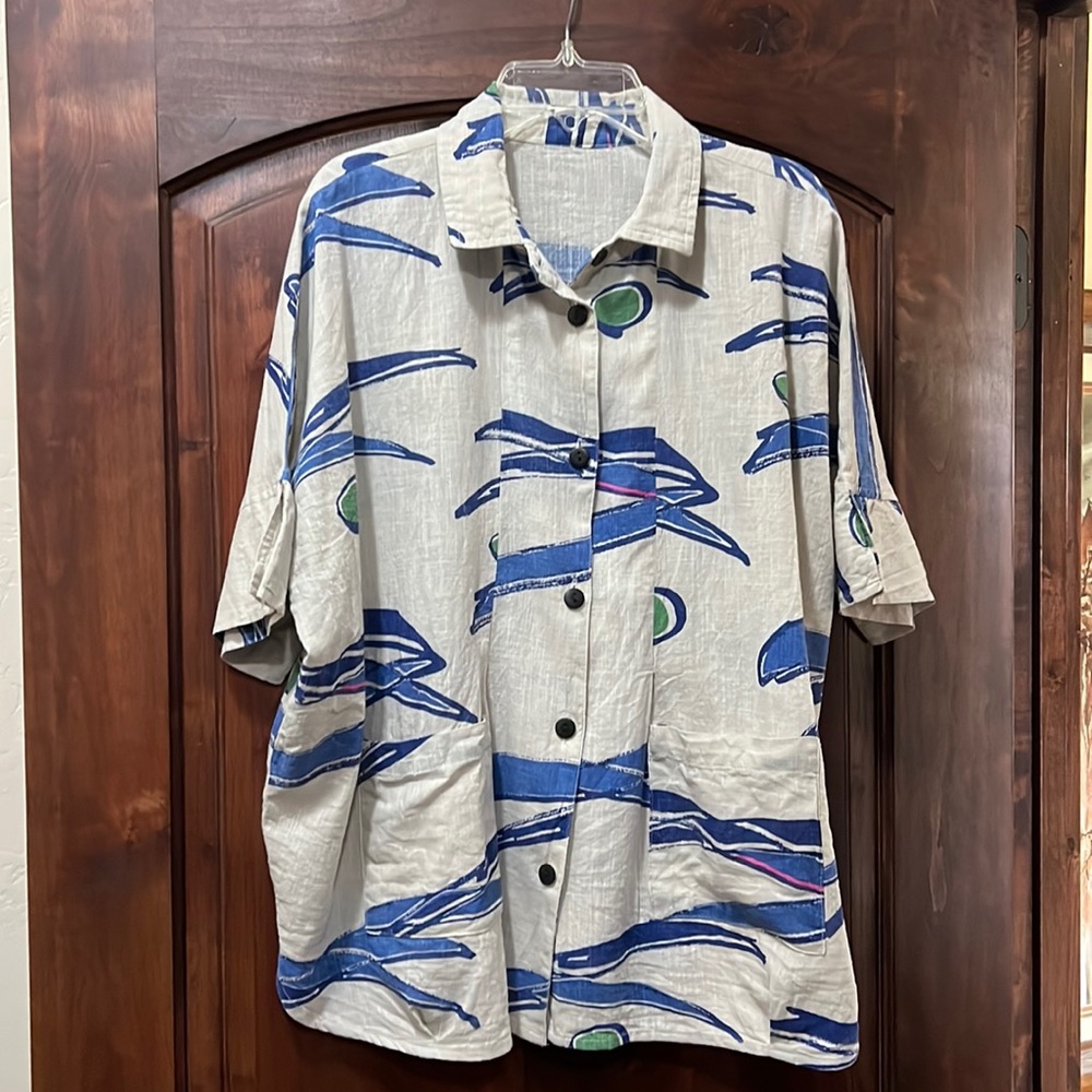 100%cotton button down